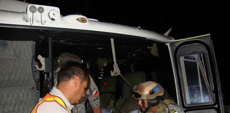 Grupo de helicópteros en Haití efectuó cuatro evacuaciones aeromédicas