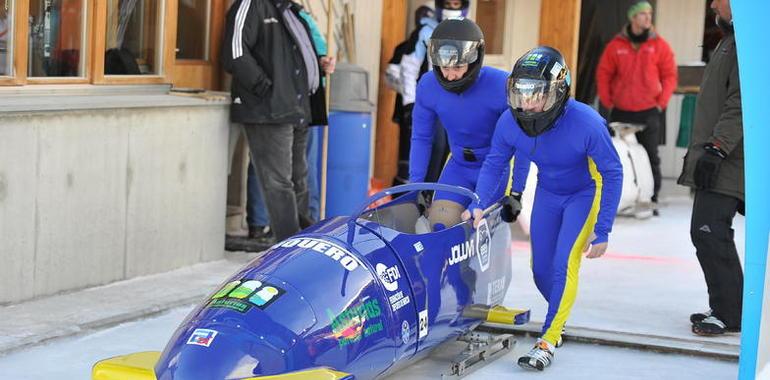 El equipo asturiano de Bobsleigh finaliza la Copa de Europa con seis puntos