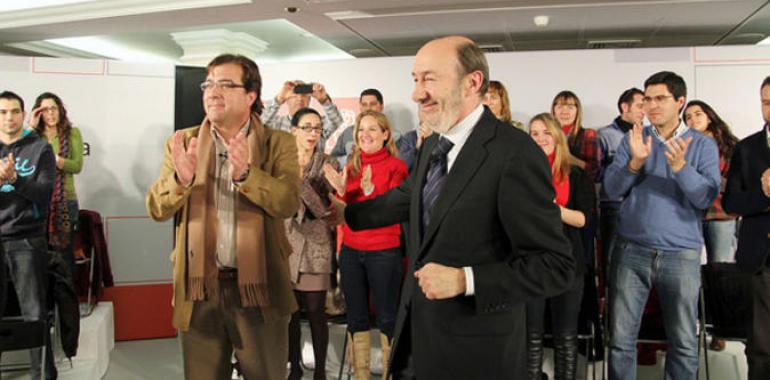  Rubalcaba: “Tengo ideas y tengo fuerza”