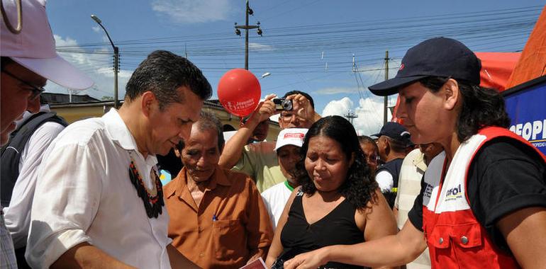 Caballococha celebró visita del presidente Ollanta Humala