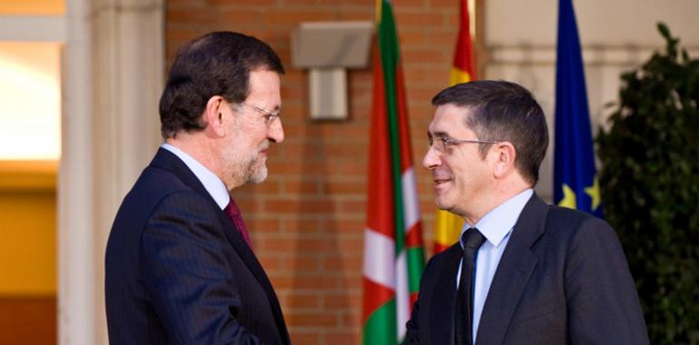El Lehendakari plantea a Rajoy un acercamiento "paulatino" de presos 