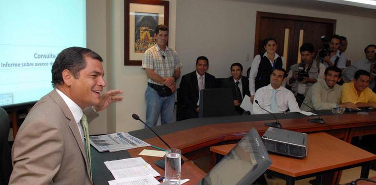 El Presidente de Ecuador nunca recibió fondos de las FARC