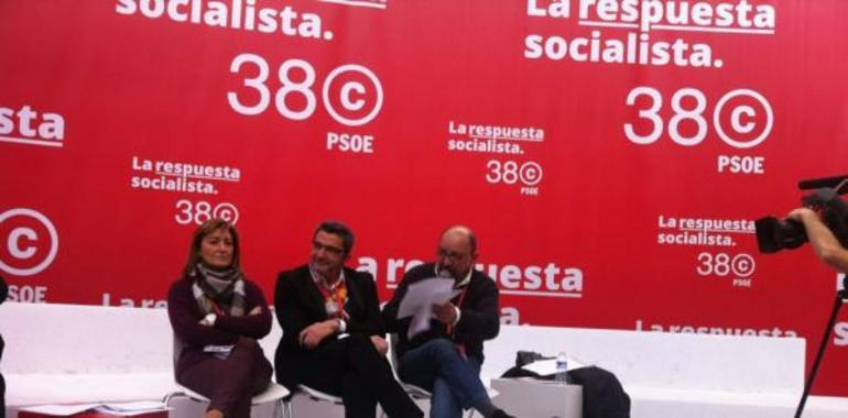 Alcaldes asturianos en el Foro Municipal del 38 congreso socialista