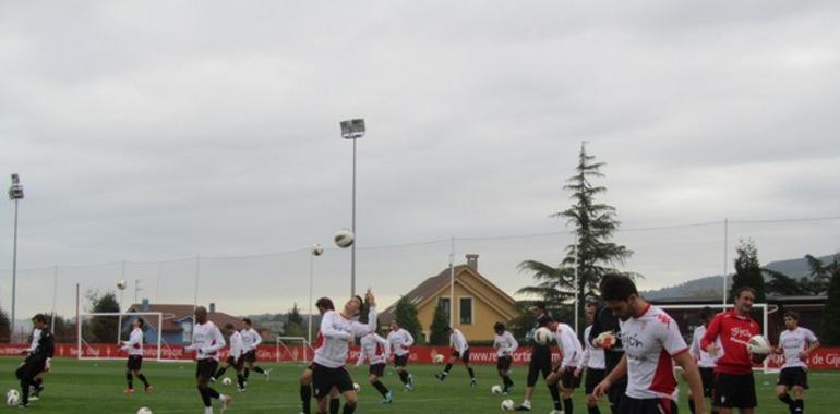 Botía evoluciona positivamente y entrena con el grupo