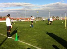 Botía completó la sesión con el grupo