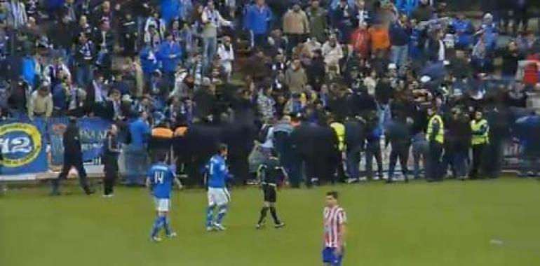 Antiviolencia propone sanciones a varios seguidores del Real Oviedo