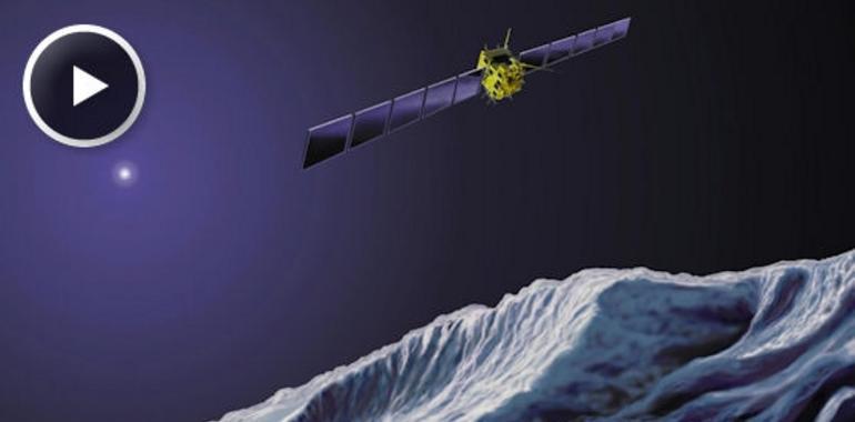 La nave Rosetta se prepara para aterrizar sobre un cometa