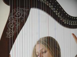 Conciertu d'arpistes na Casa natal de Jovellanos, el xueves 