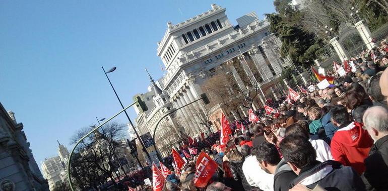 Cientos de miles de personas se manifiestan en toda España contra la reforma laboral
