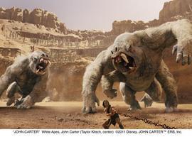 John Carter: Lucha contra los monos blancos (Vídeo)