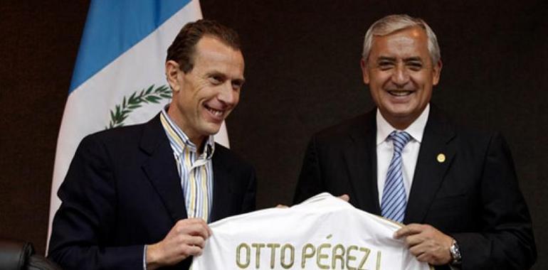 Veteranos del Real Madrid, solidarios con Guatemala