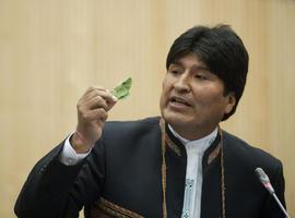 Morales pide a NNUU reparar "error histórico" sobre la coca