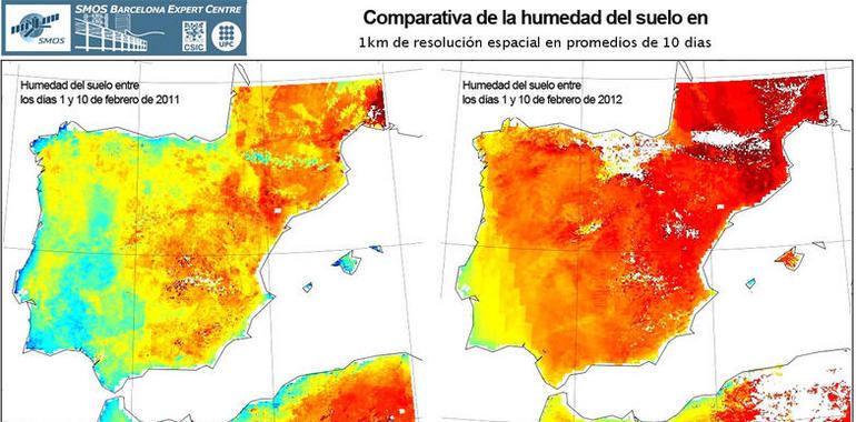 Un nuevo sistema permite crear mapas de alta resolución con las condiciones de humedad del suelo