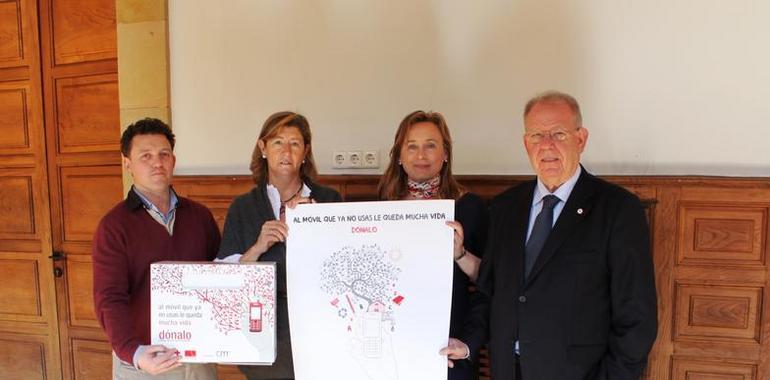 La Universidad de Oviedo colabora con  ‘Dona tu móvil’ para proyectos de cooperación internacional