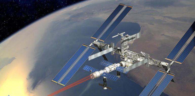 La nave de carga europea logra atracar de forma automática en la Estación Espacial