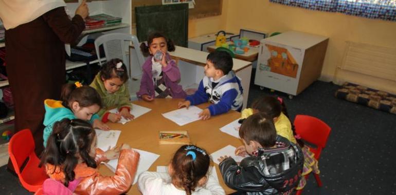 UNICEF apoya actividades para niños sirios refugiados 