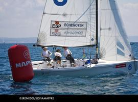Cebrián aguanta en el podio del Sofía Mapfre tras superar el ecuador