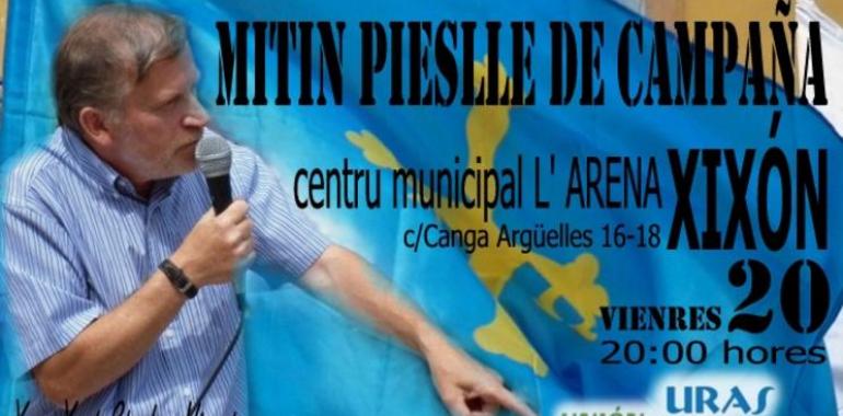 El PAS cierra su campaña en La Arena, en Xixón