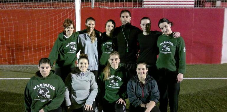 Nace el equipo femenino de flag football de los Gijón Mariners