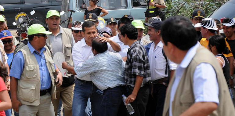 Humala anuncia un fondo de solidaridad para que el gas llegue a los más pobres