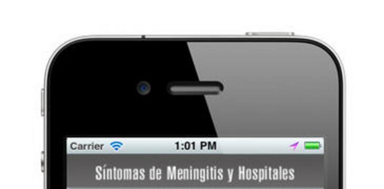 Una aplicación en iPhone y Android ayuda a prevenir la meningitis 