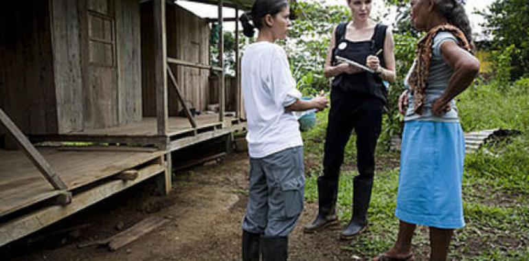 Angelina Jolie, Enviada Especial del Alto Comisionado, visita Ecuador