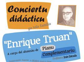 Educación organiza el primer Conciertu Didácticu con motivo de la 33 Selmana de les Lletres