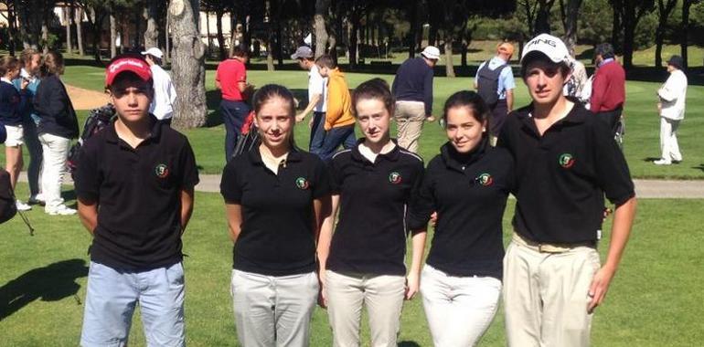 Llanes en el Campeonato Nacional Individual Cadete en Club de Golf Novo Sancti Petri