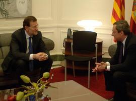 Rajoy a Draghi:  "Hay que reducir el déficit y trabajar para que haya crecimiento económico"