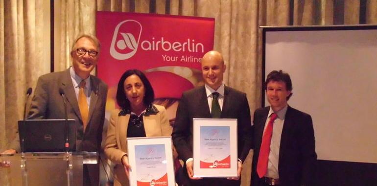 Airberlín gana viajeros en Asturias y amplía su oferta de destinos