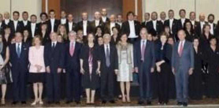 Dirigentes de la Fundación Príncipe de Asturias se reunieron con sus compatriotas en México