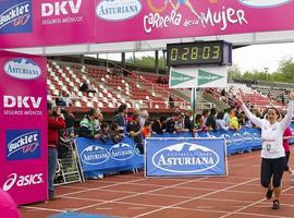 Cinco mil mujeres solidarias con el cáncer corren en Gijón