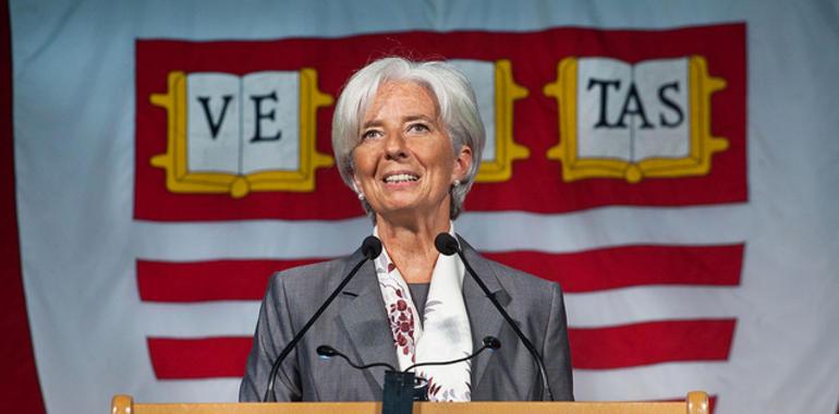 Lagarde: El futuro que queremos, como ha dicho Ban Ki-Moon.