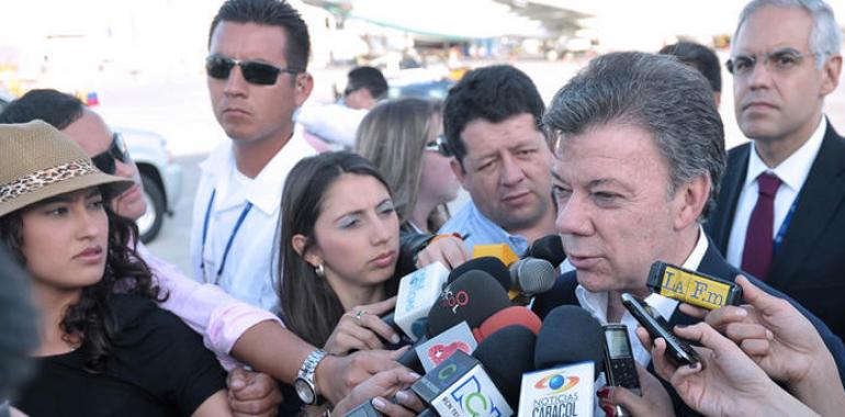 Colombia esta mejor preparada para enfrentar turbulencia internacional, dice Santos al llegar al G-20
