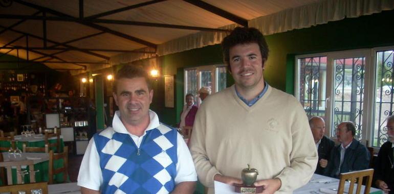 Jorge García y Javier Blanco, ganadores del Manzana de Golf en Villaviciosa