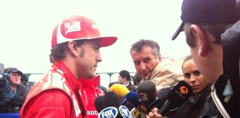 Alonso: "Ha sido un día positivo, estoy muy contento"