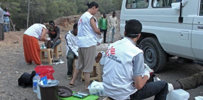 MSF atiende a un alto número de víctimas de violencia en Marruecos