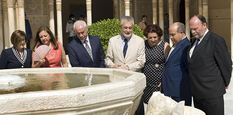 El Patio de los Leones recupera su imagen histórica y será accesible al público 