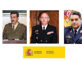 Nombrados los nuevos Jefes de Estado Mayor de los ejércitos