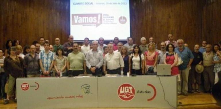 Organizaciones sociales, ciudadanas y sindicales constituyen la Cumbre social de Asturias