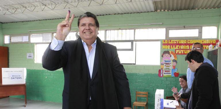 Alan García pide a los peruanos apoyo al próximo Gobierno