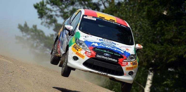 El asturiano, José Antonio Suárez, cuarto en el Rallye de Finlandia