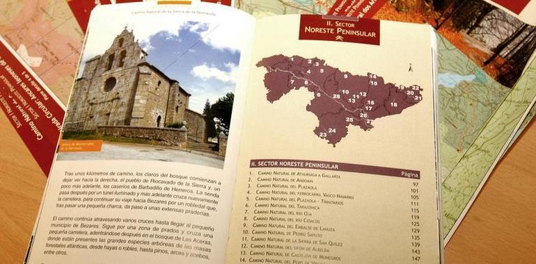 Recorridos por Asturias en la nueva Guía de los caminos naturales de España