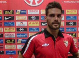 Sporting y Sevilla cierran el traspaso un Botía, que ya debutó con su nuevo equipo