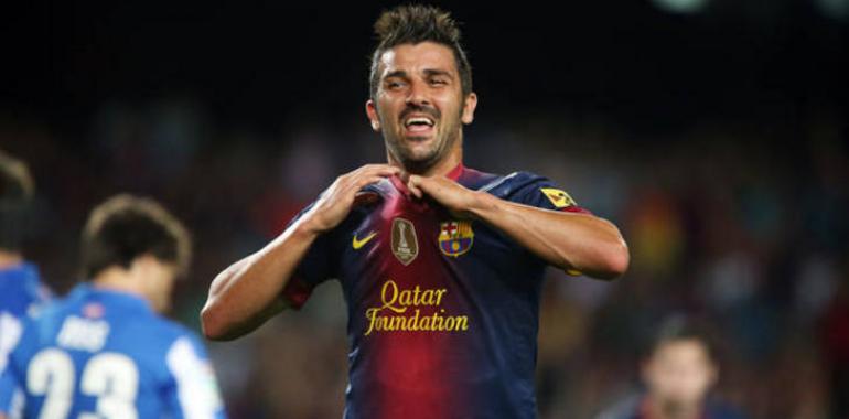 David Villa, regreso goleador