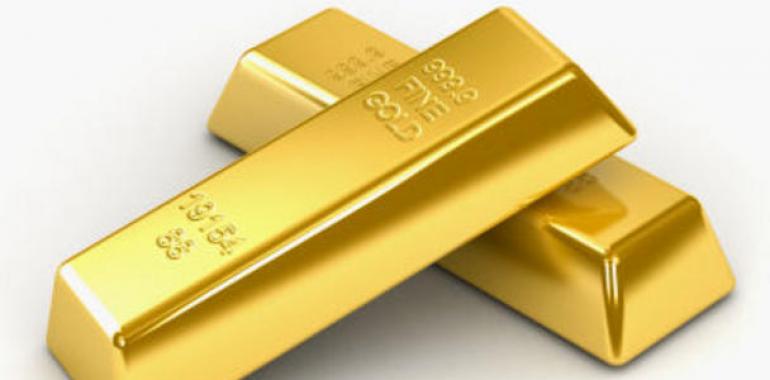 El oro alcanza su mayor precio en 16 semanas