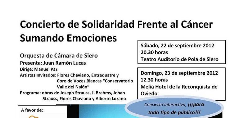 Concierto de Solidaridad Frente al Cáncer. Sumando Emociones