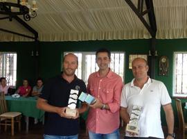 Ganadores del torneo 'Óptica Don Visión' en el golf de Villaviciosa