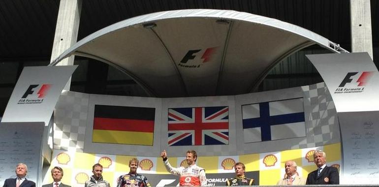 Button se impone en Spa