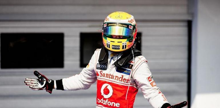 Hamilton logra la 